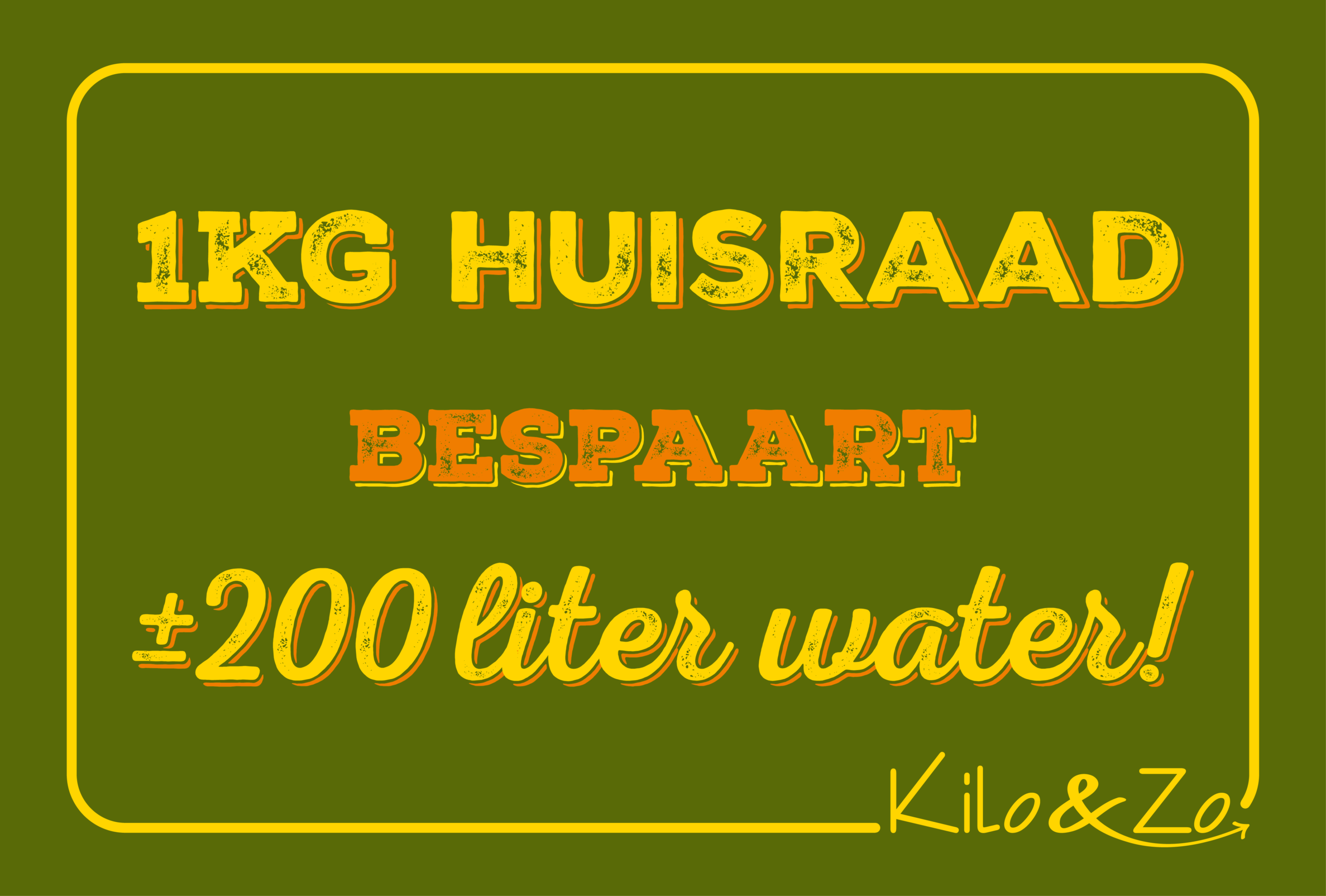 huisraad water bespaar